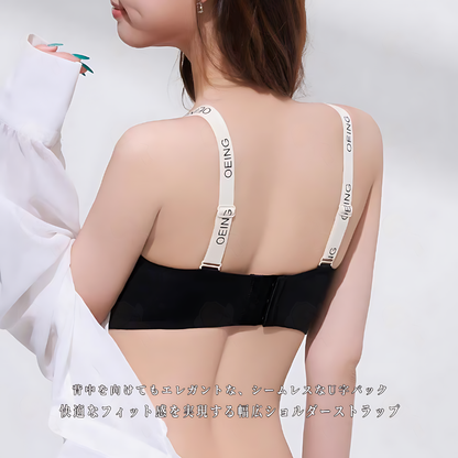 OEING™ レディース プッシュアップ スポーツブラ 3Dカップ ｜ヨガ ・フィットネス・ 普段着